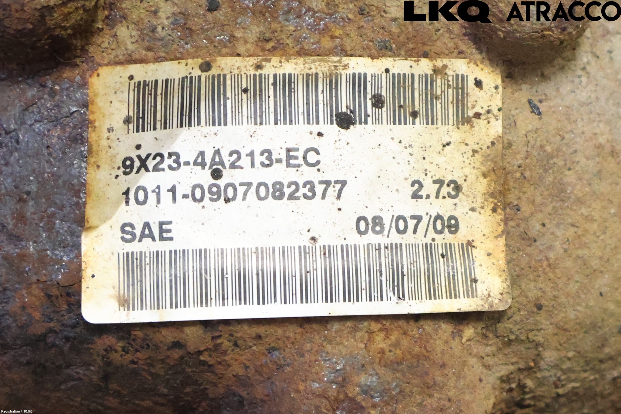 Jaguar XF 08-15 Bakväxel-Diff