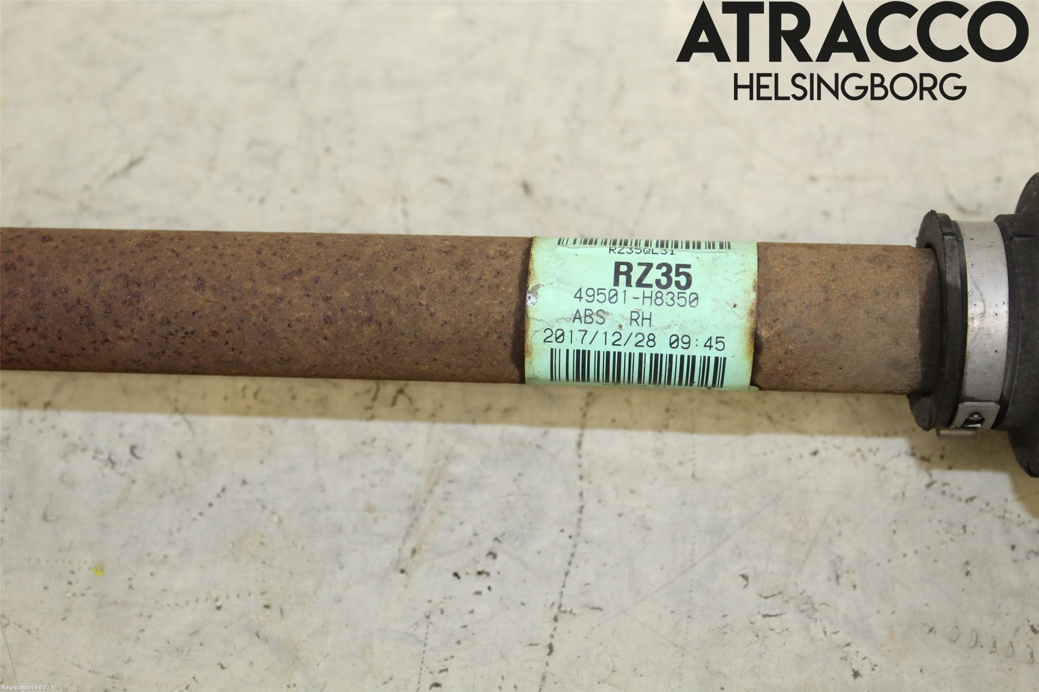 Kia STONIC 18->> Drivaxel Fram Höger