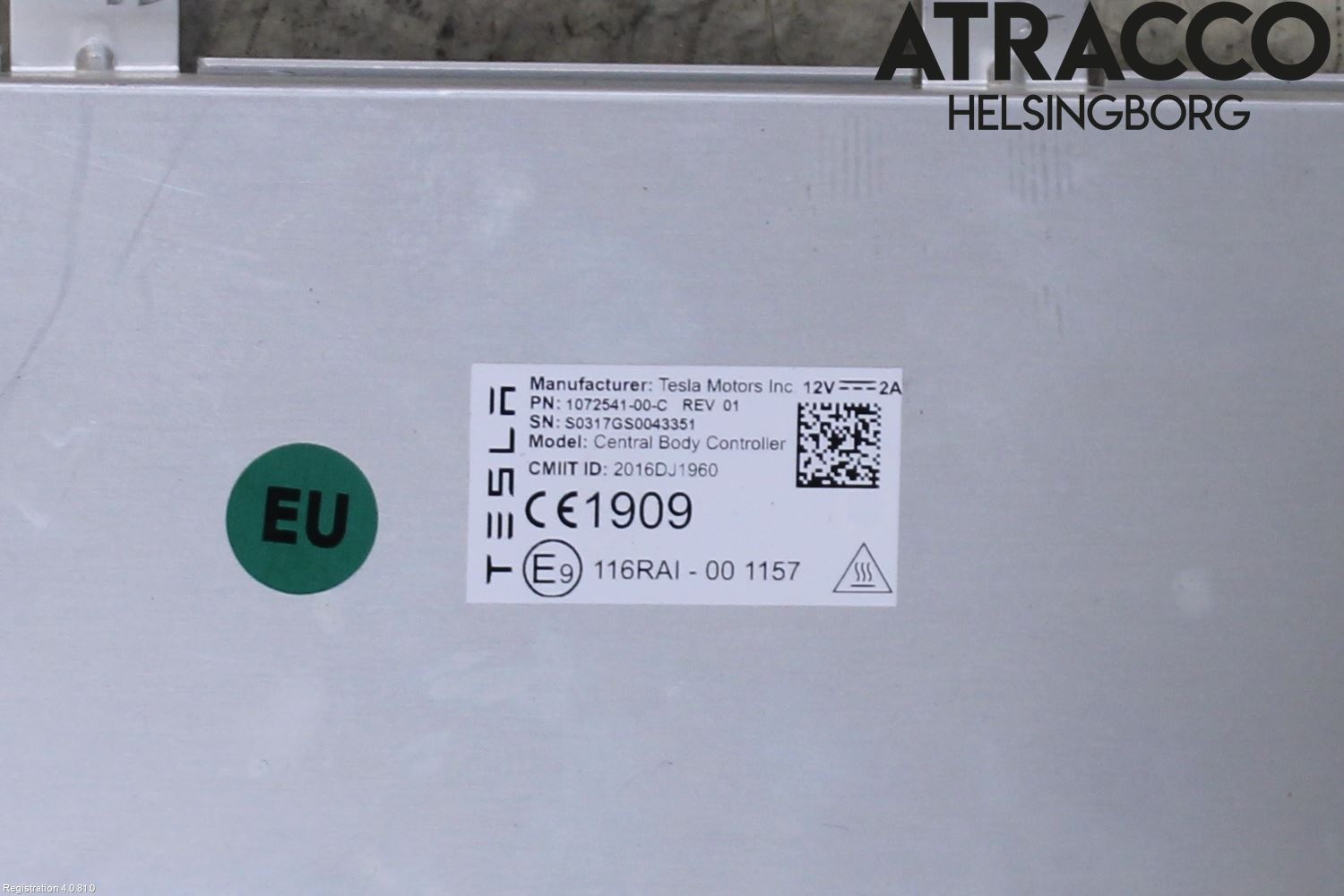 Tesla MODEL X 16- Komfort Styrdon