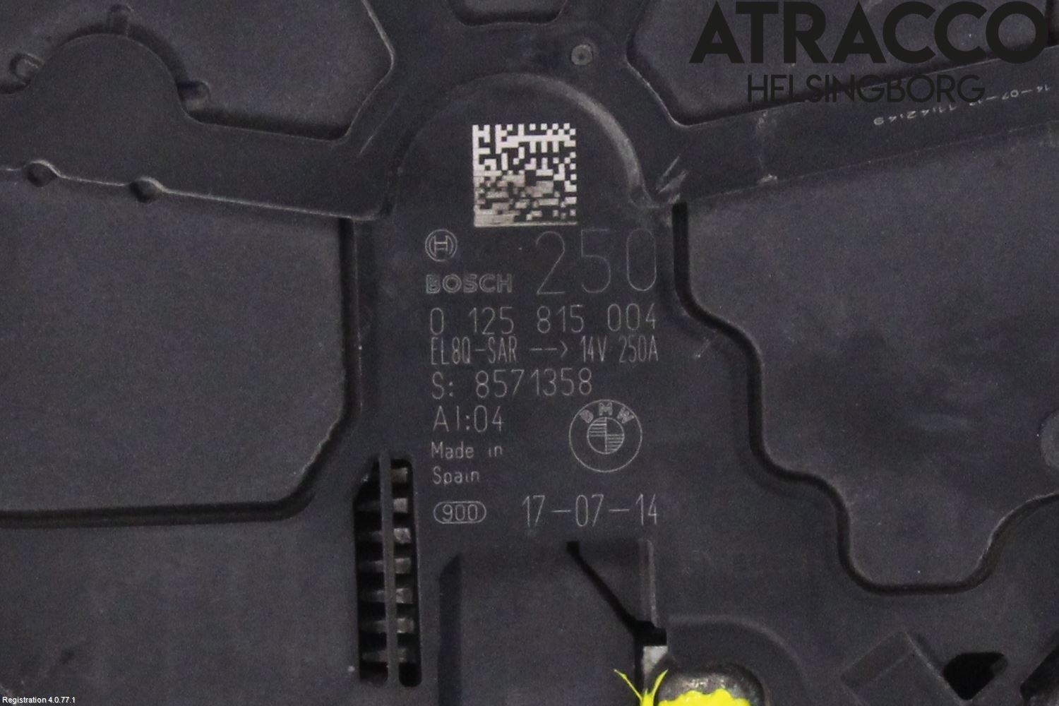 BMW 5 G30/G31/F90 17-23 Generator