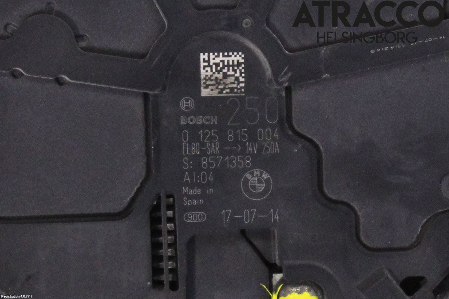 BMW 5 G30/G31/F90 17-23 Generator