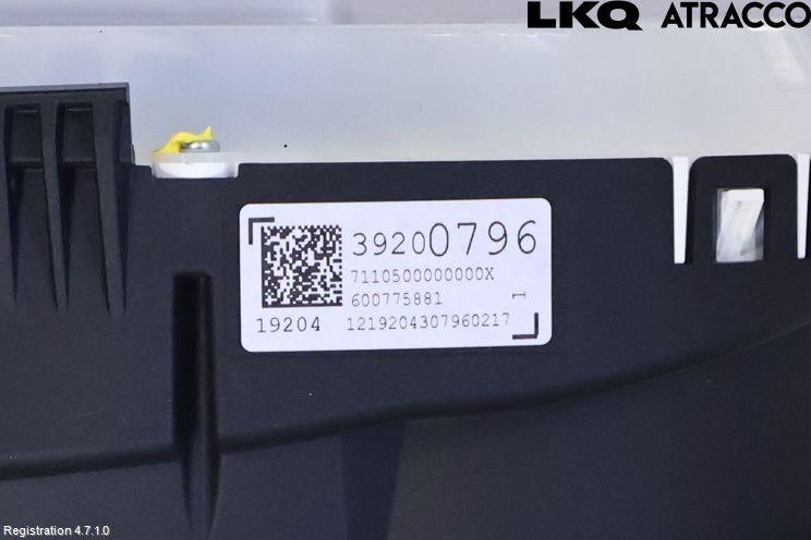 Opel ASTRA K 16-22 Instrument Komb