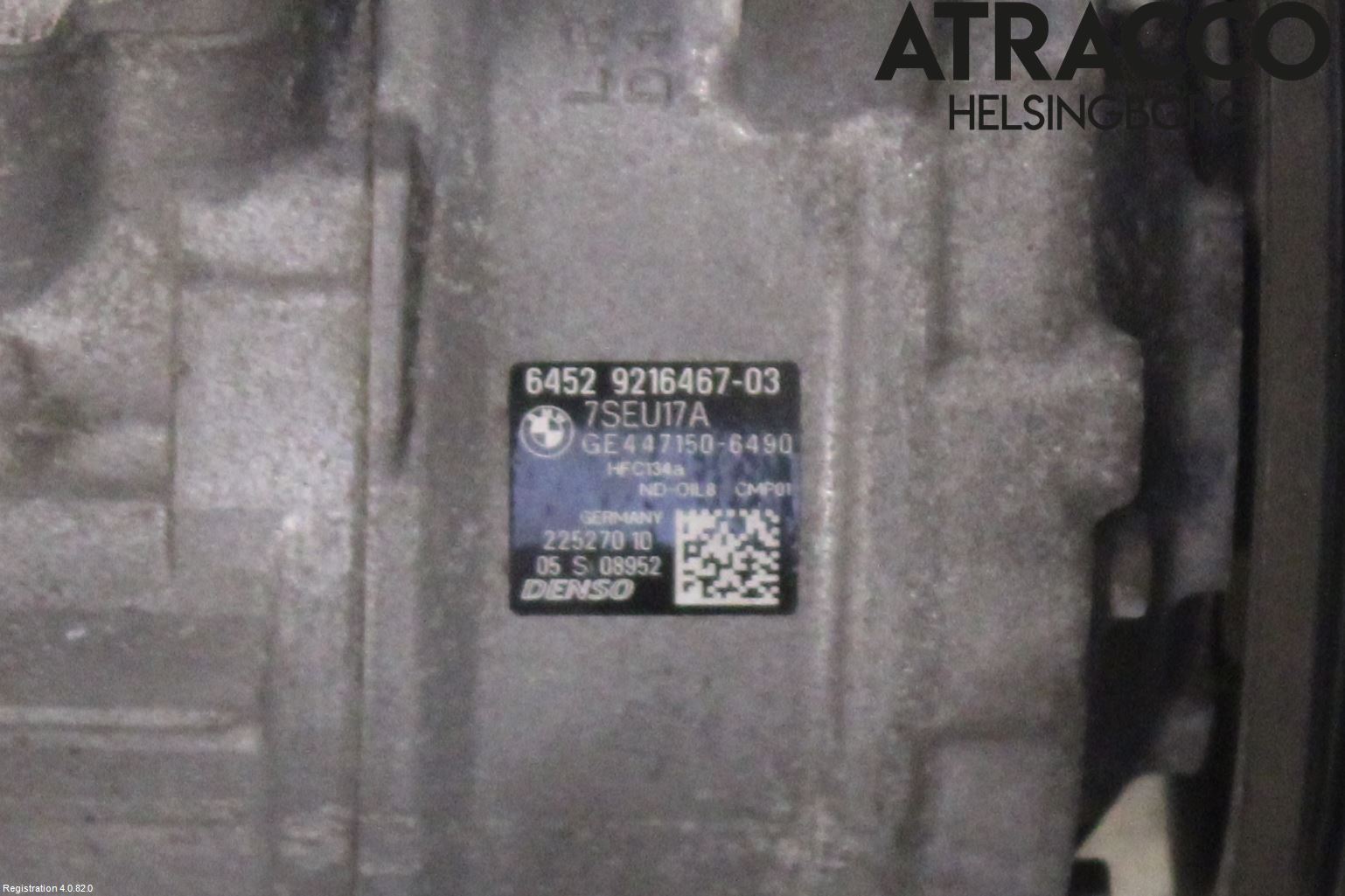 BMW X3 F25 10-17 Ac Kompressor