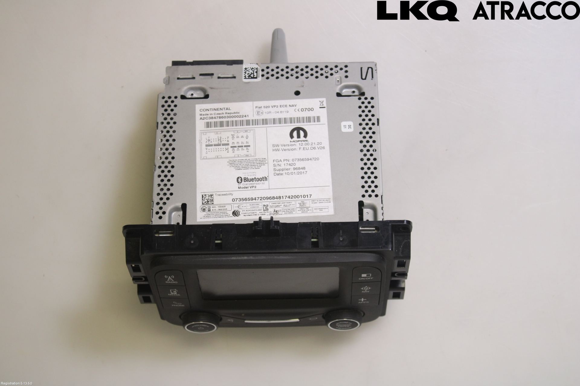 Jeep RENEGADE Cd Radio - Multimediapanel