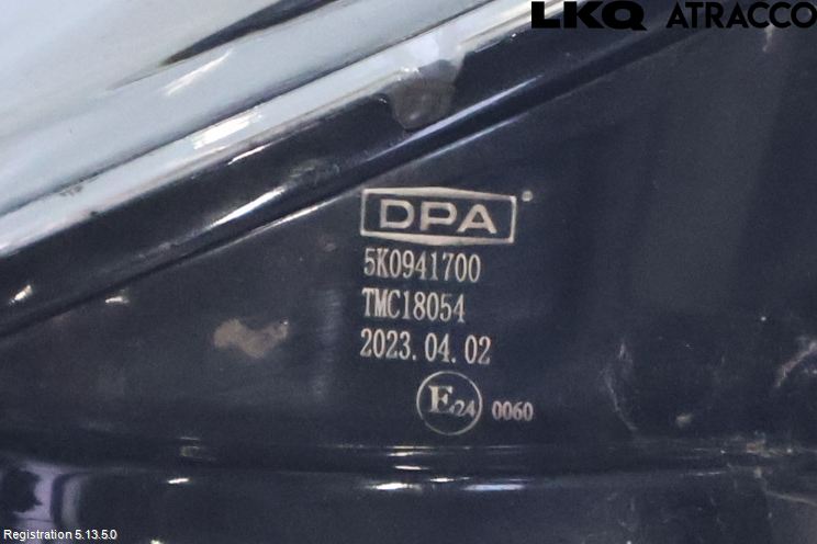 Seat ALHAMBRA 11- Dimljus-Varselljus Fram