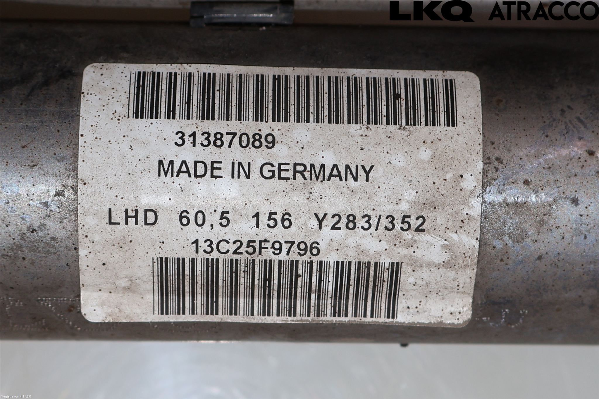 Volvo V60 11-13 Styrväxel Servo -Snäcka