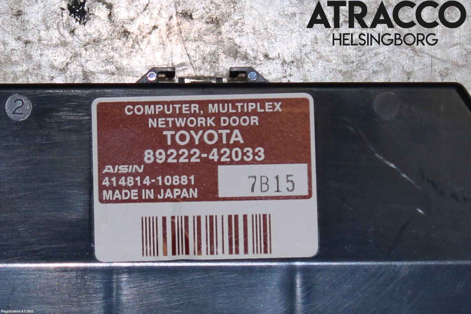 Toyota RAV4 13-18 Styrenhet Baklucka