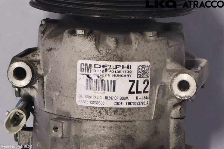 Opel ASTRA J 10-15 Ac Kompressor