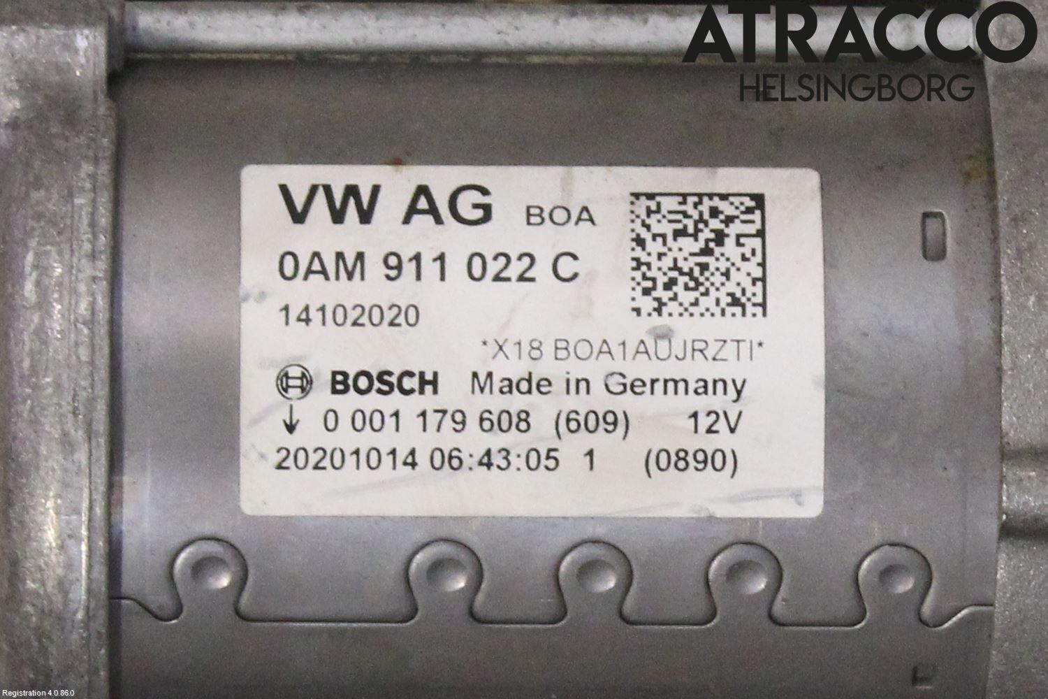 Volkswagen VW TOURAN 16- Startmotor