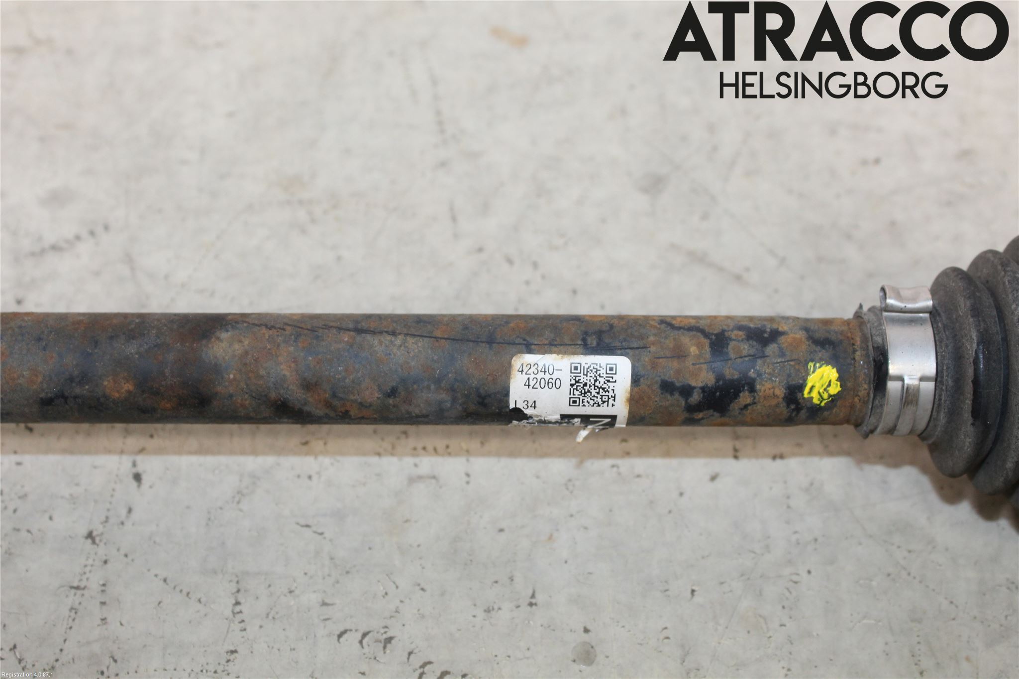 Toyota RAV4 19- Drivaxel Bak Vänster