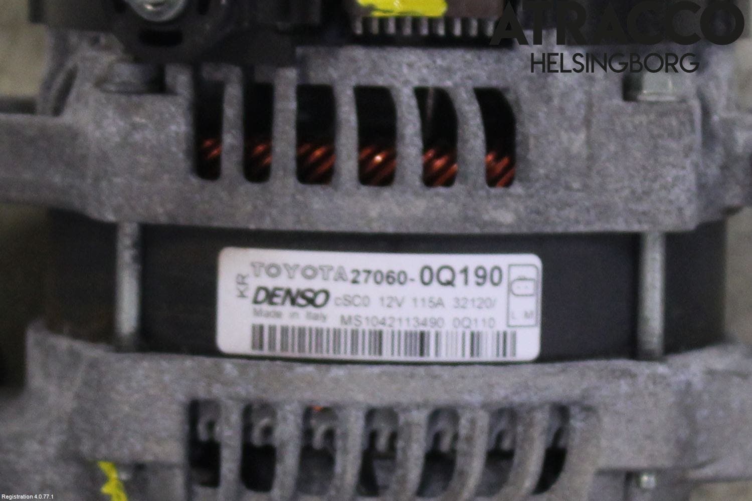 Toyota AYGO 15-21 Generator
