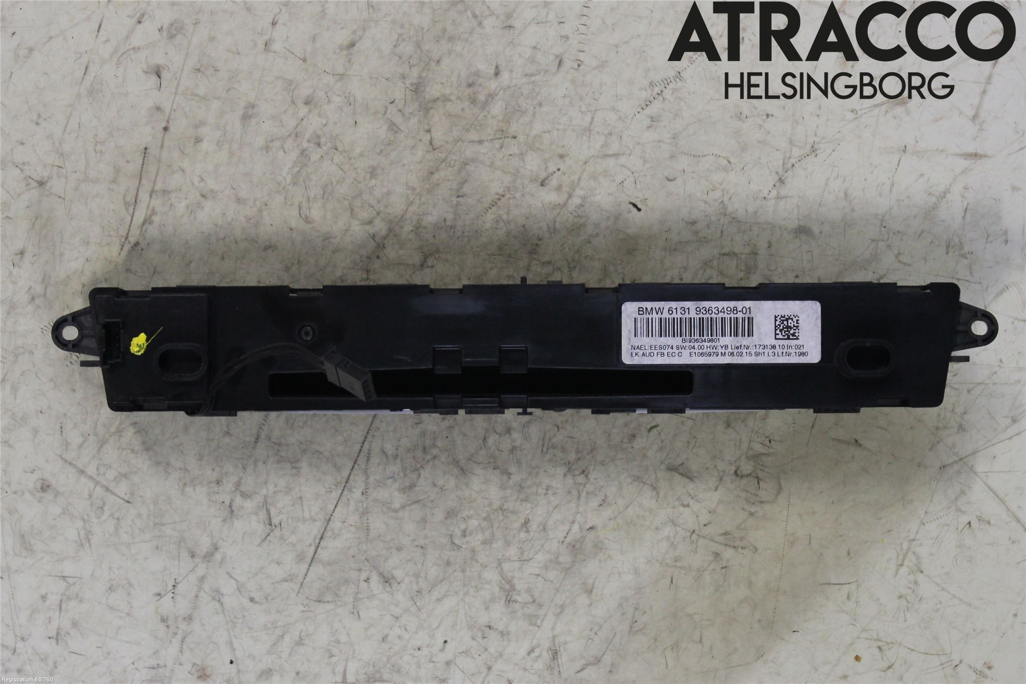 BMW 3 F30/F31/F80 12-19 Cd Radio - Multimediapanel