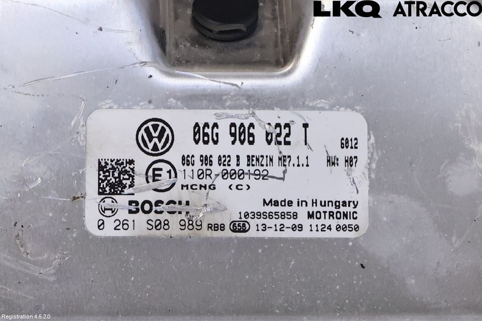 Volkswagen VW CADDY 11-15 Styrenhet Insprut Bensin