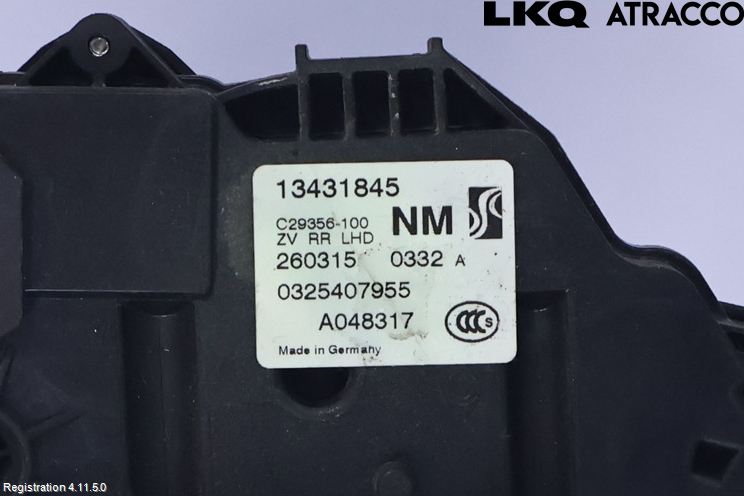 Opel CORSA E 15-19 Centrallåsmotor Höger