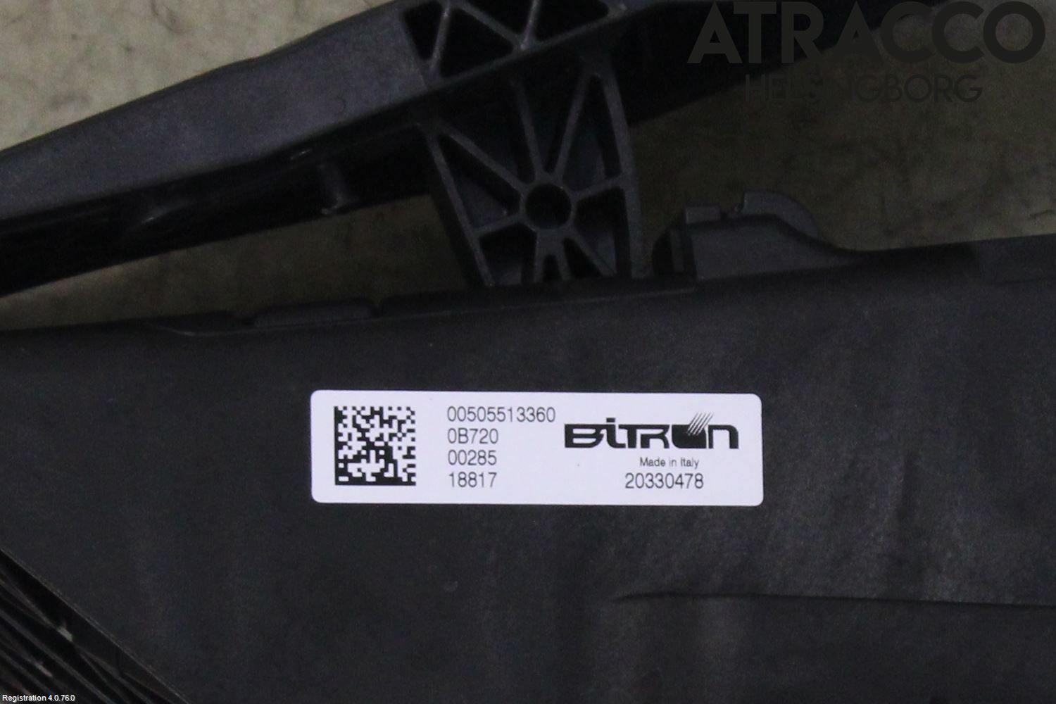 Alfa STELVIO 17- Gaspedal