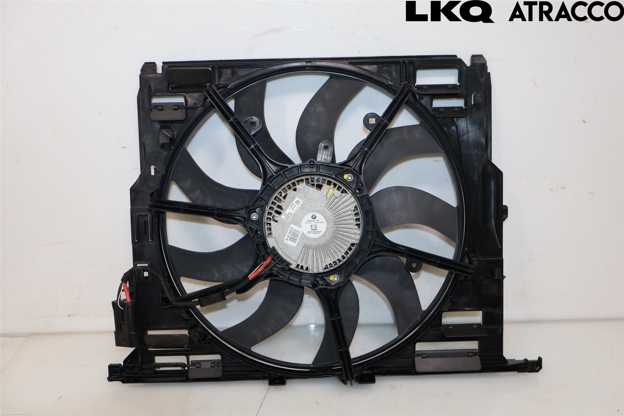 BMW 5 F10/F11/F18 09-17 Kylfläkt El