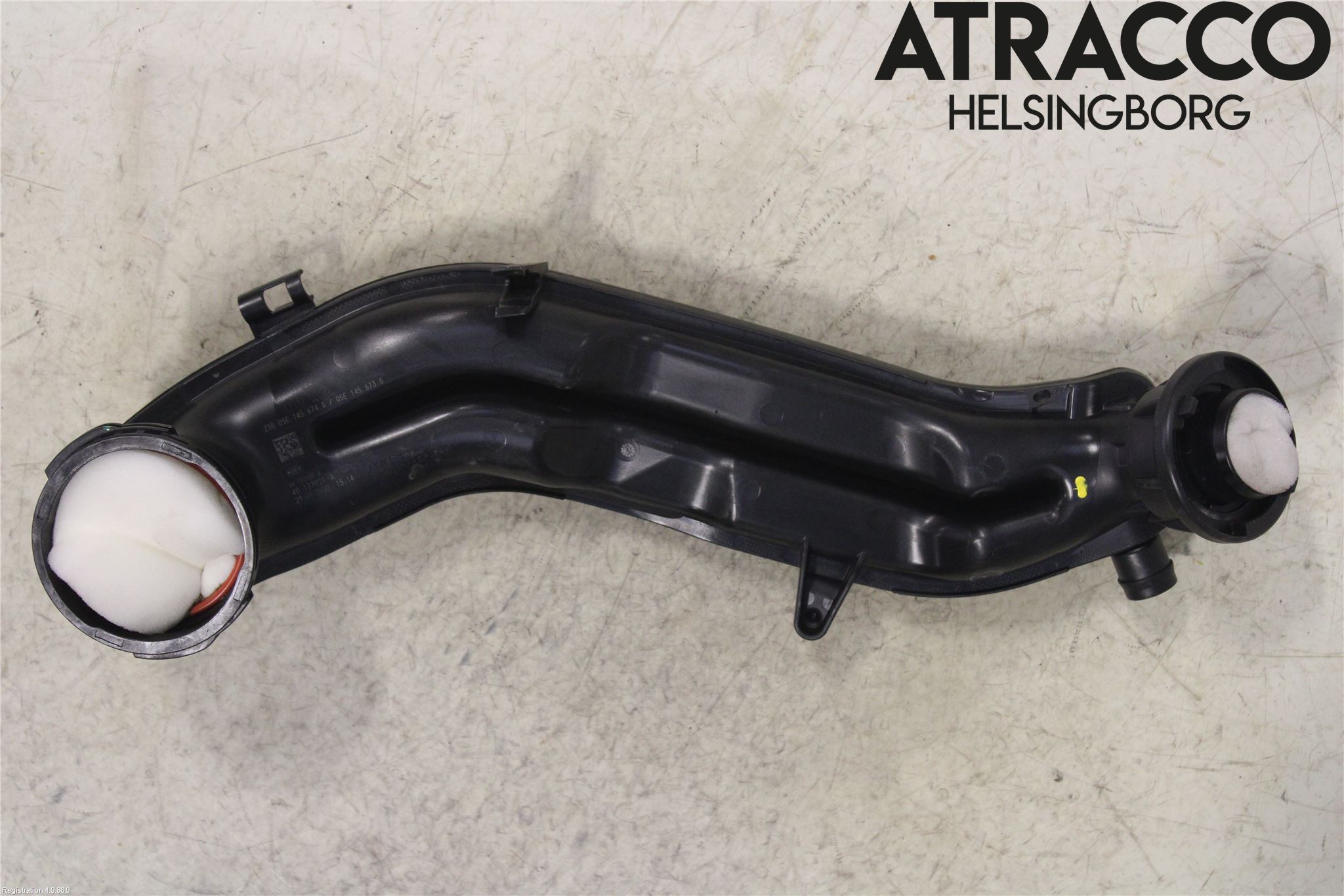 Volkswagen VW TOURAN 16- Laddluft-Intercoolerrör