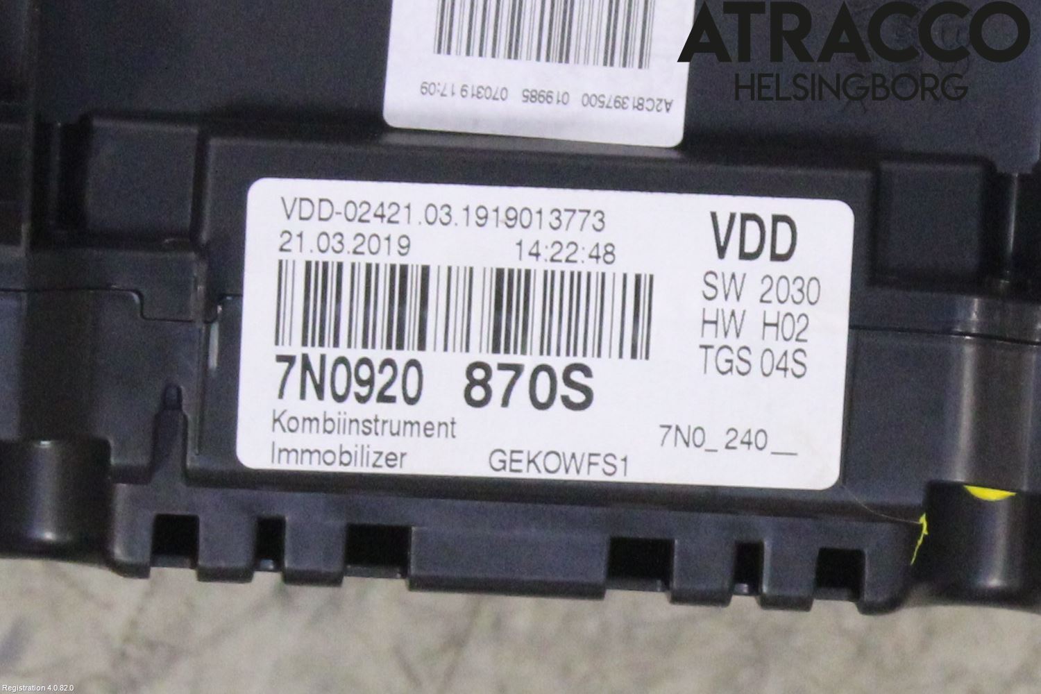 Volkswagen VW SHARAN 11- Instrument Komb