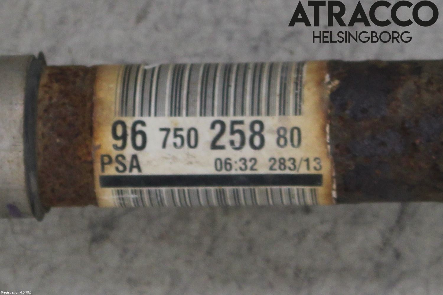 Citroen C4 PICASSO 14-18 Drivaxel Fram Vänster