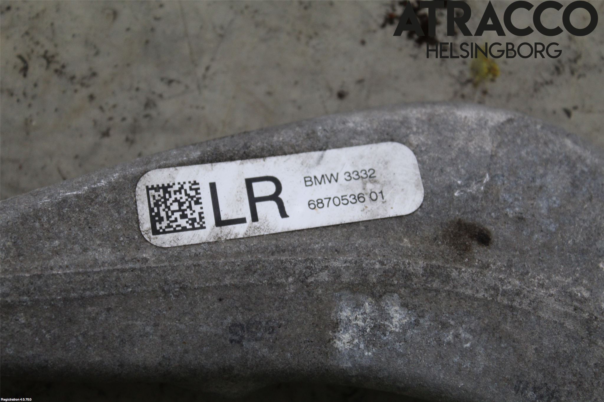 BMW 5 G30/G31/F90 17-23 Bärarm Bak Övre Höger