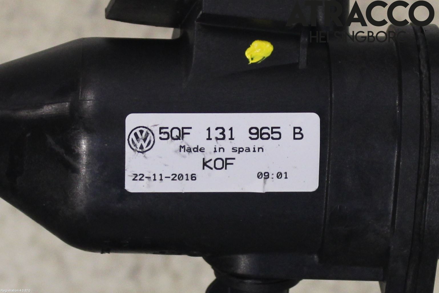 Volkswagen VW TIGUAN 16-24 Bränslepåfyllnrör-Slang