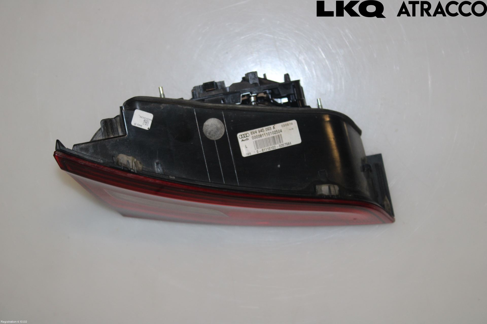 Audi A3/S3 8V 13-20 Bakljus Lucka Vä