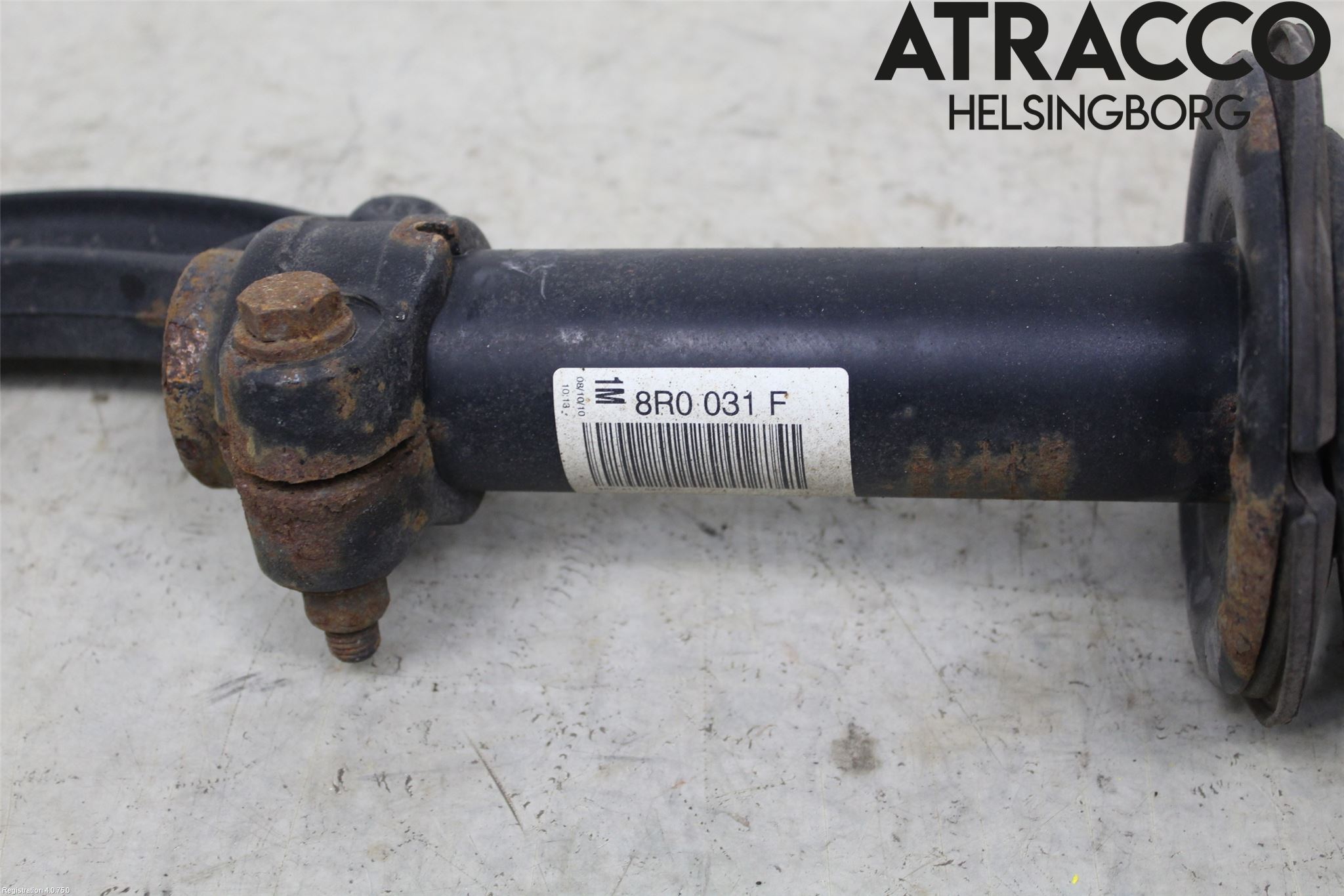 Audi Q5 09-16 Fjäderben Fram Vänster