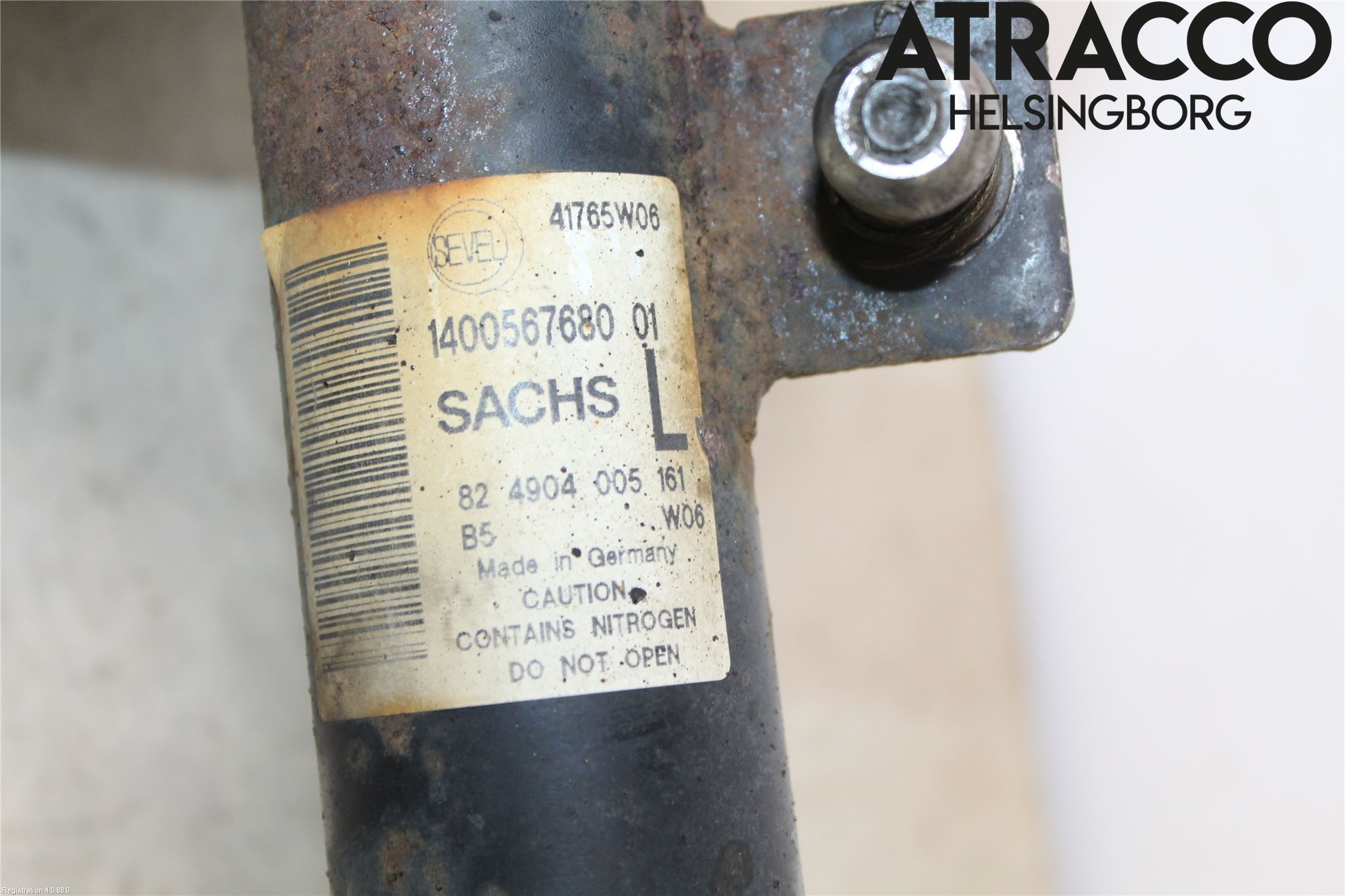 Fiat SCUDO 07-16 Fjäderben Fram Vänster