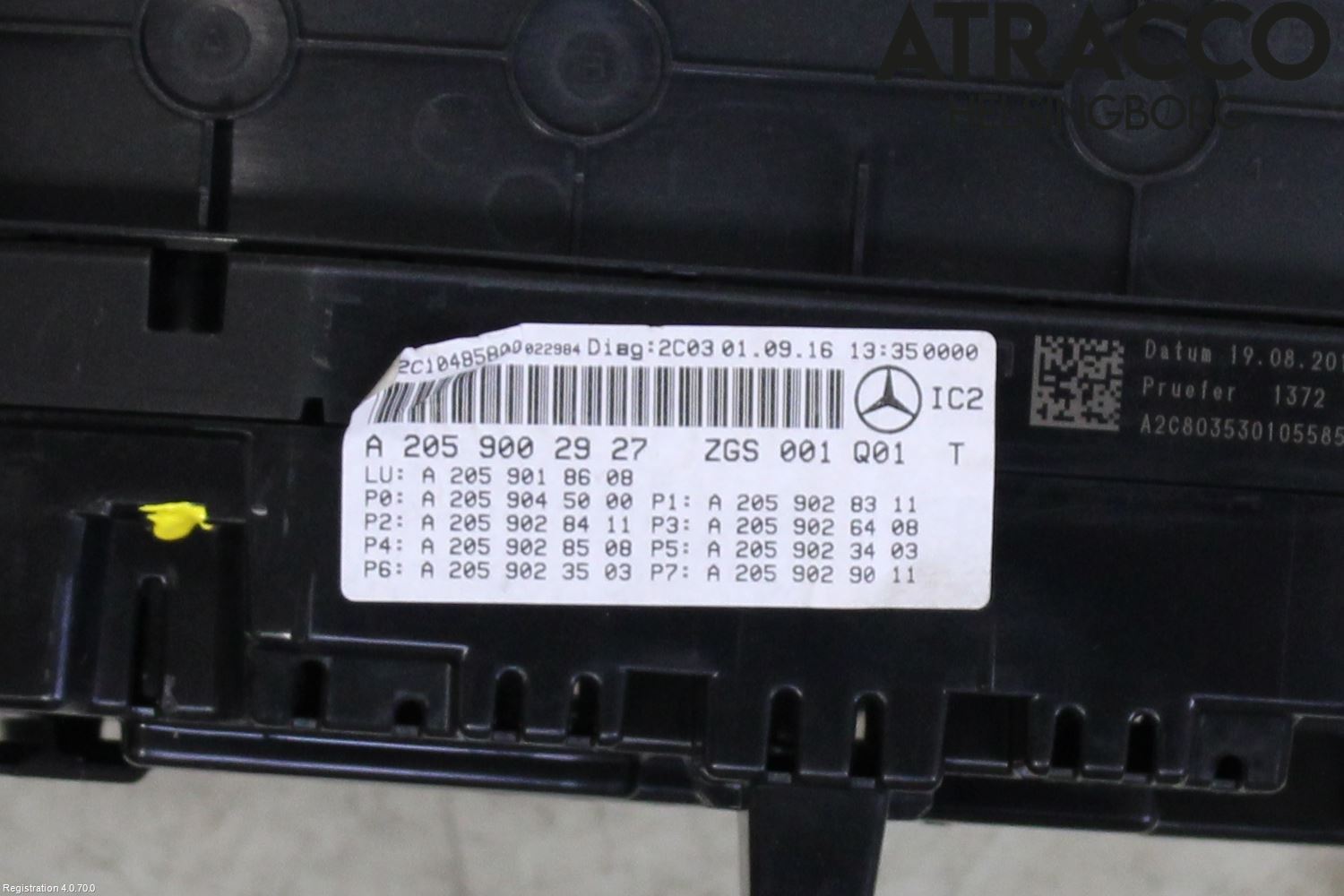 Mercedes-Benz MB GLC-KLASS (X253/C253) 15-22 Instrument Komb