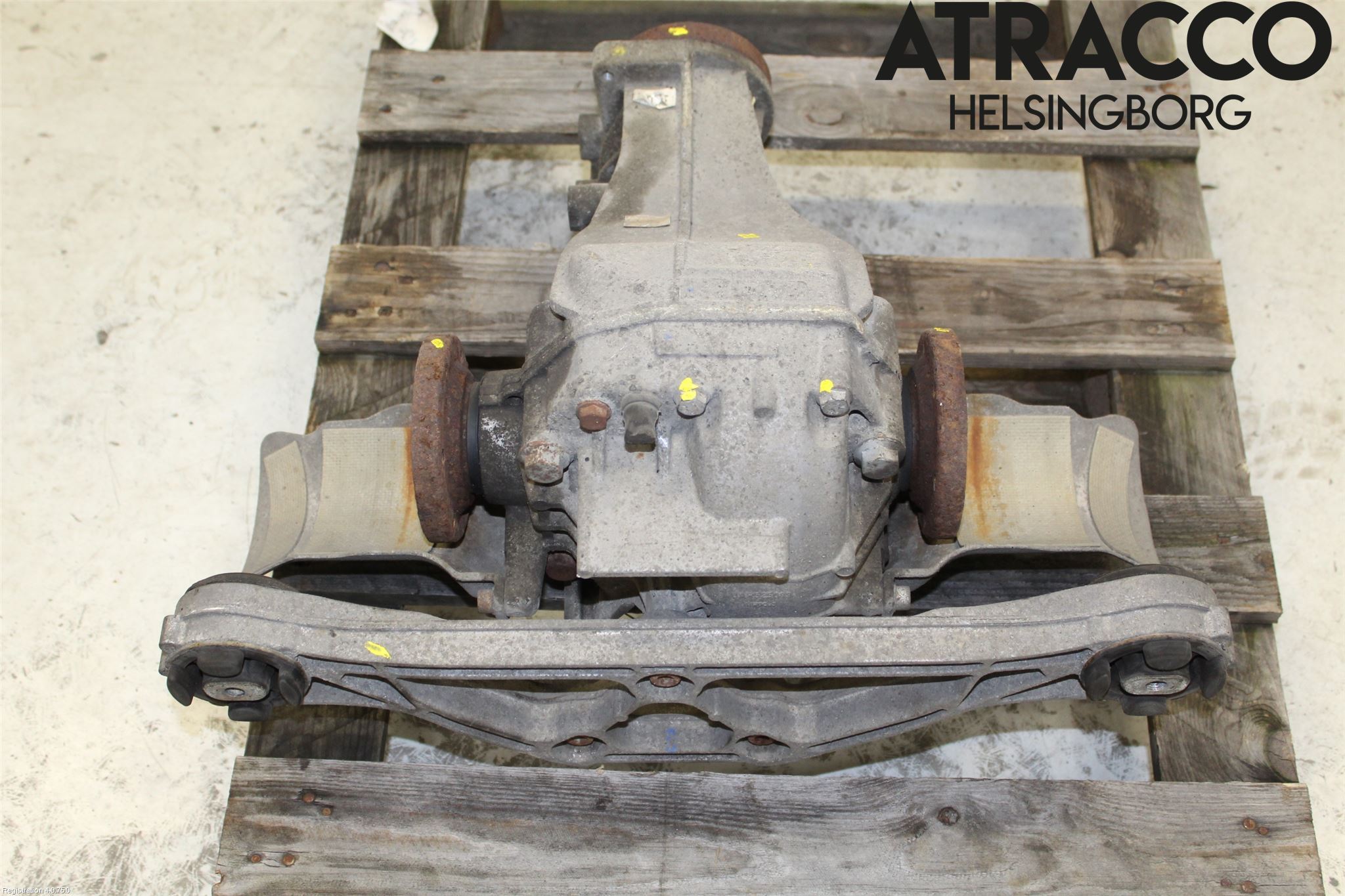 Audi A8/S8 4E  02-09 Bakväxel-Diff