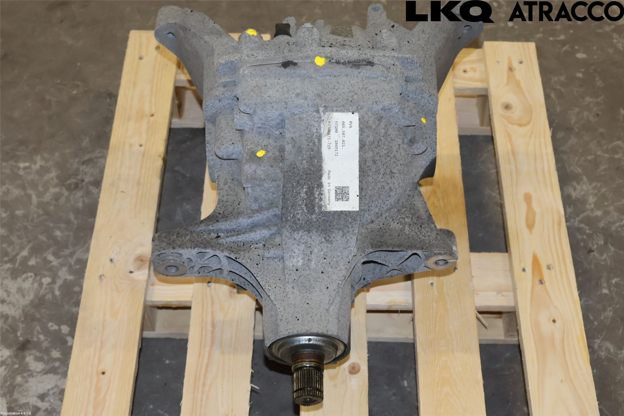 Porsche PANAMERA 09- Bakväxel-Diff