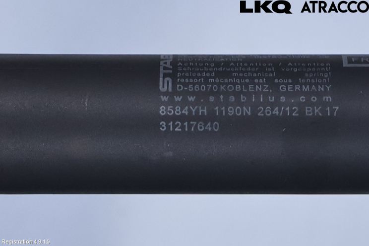 Volvo XC70 08-13 Gasfjäder Baklucka