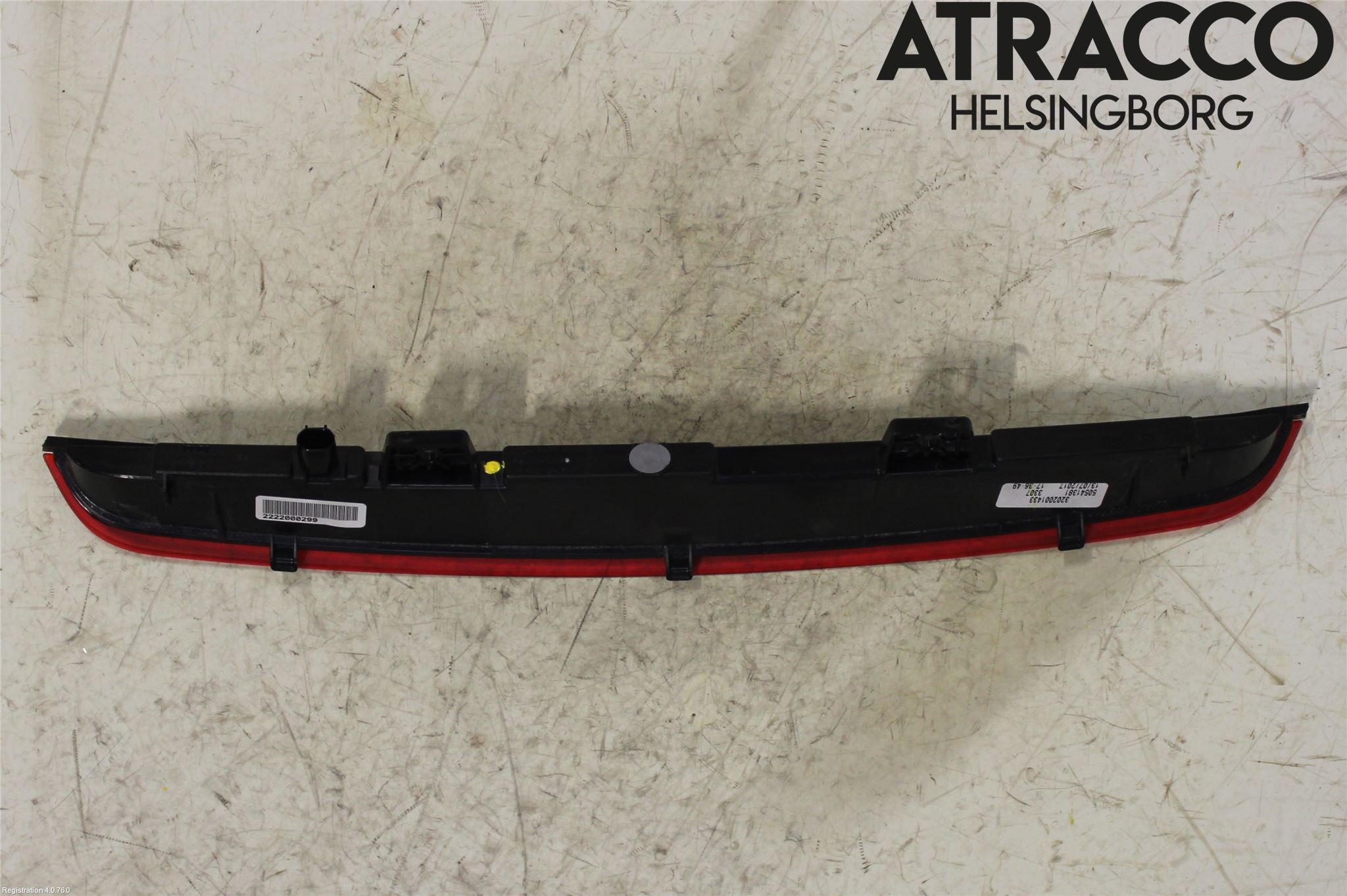 Alfa STELVIO 17- Bromsljus Bakruta