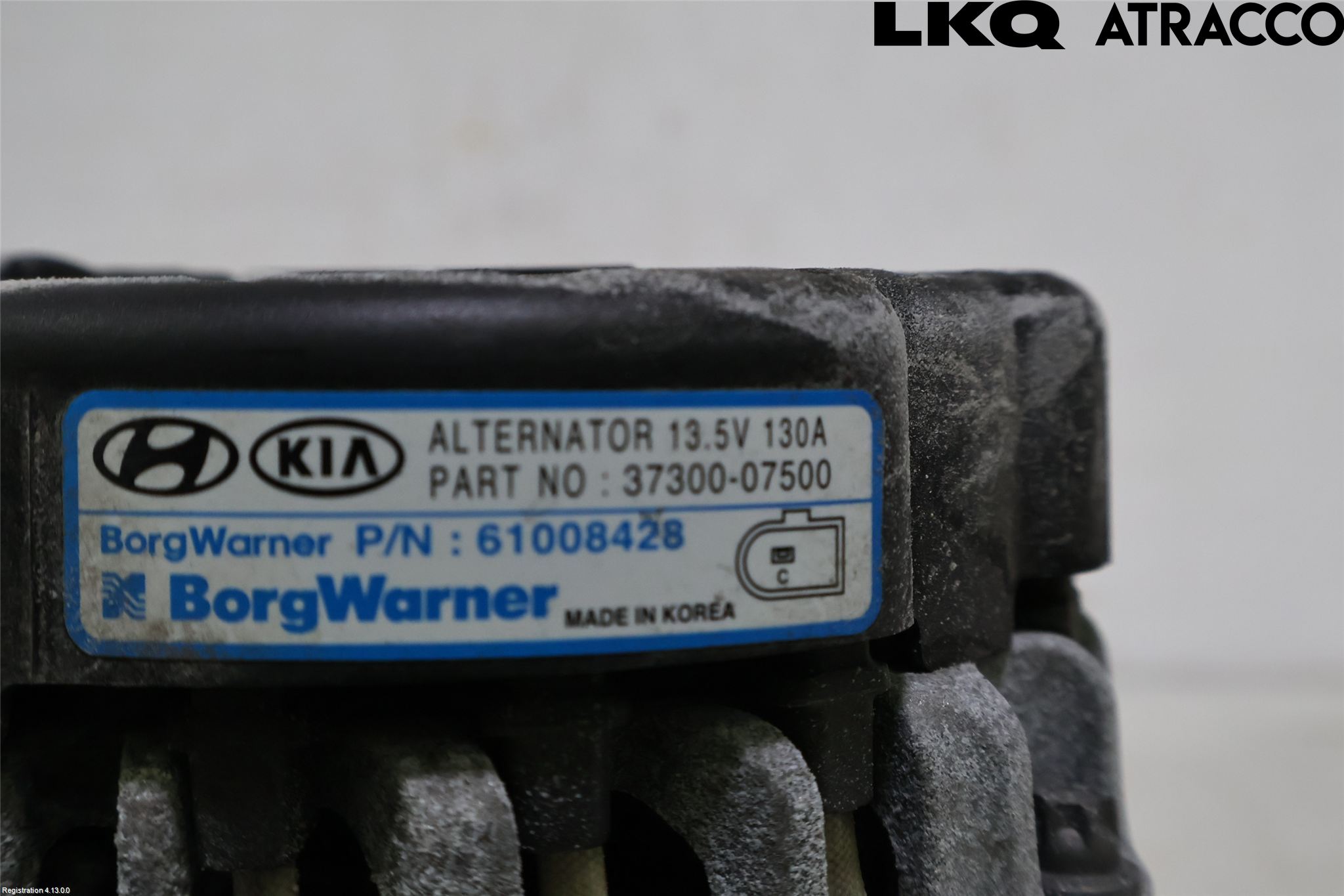 Kia PICANTO 17- Generator
