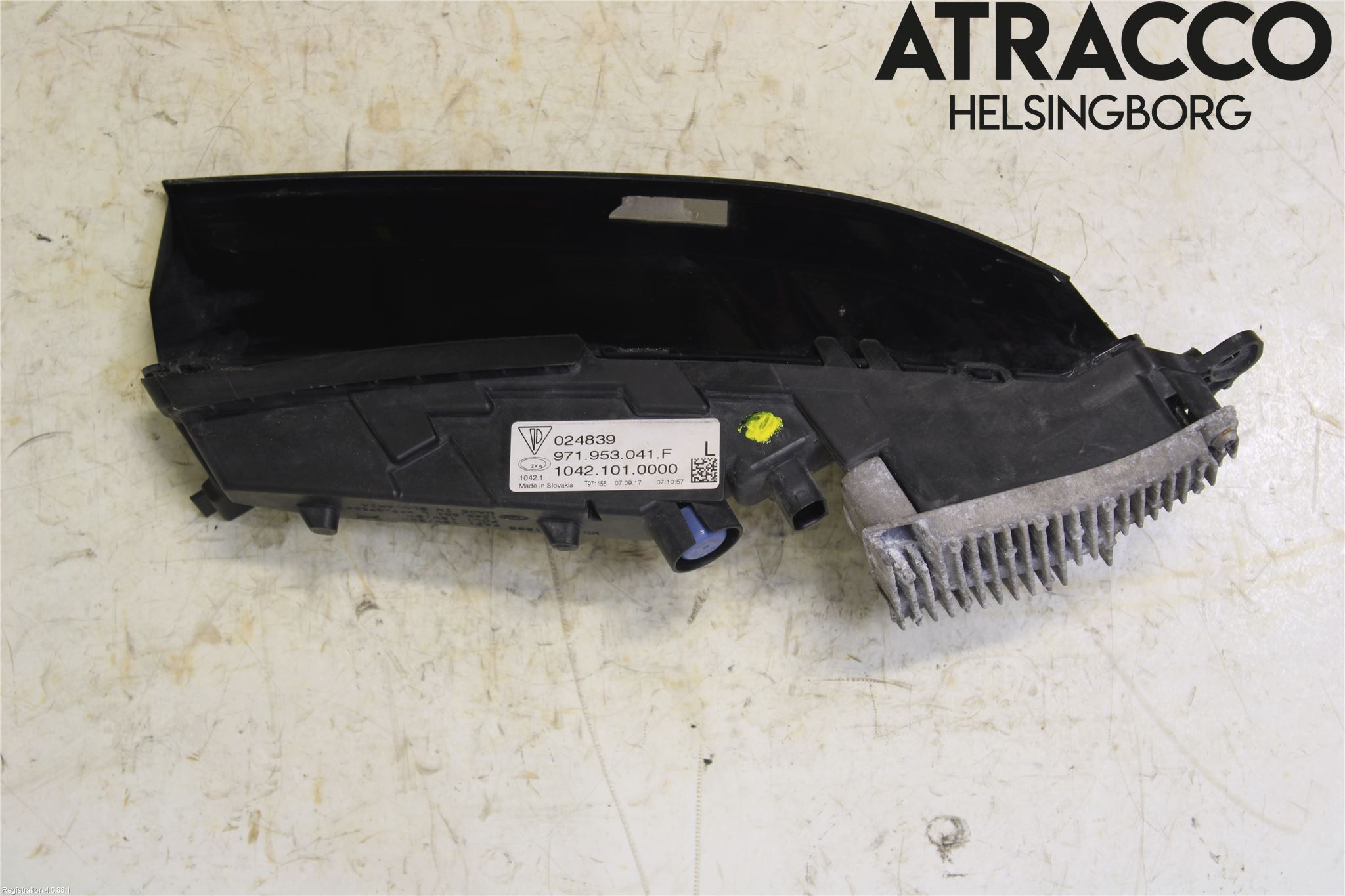 Porsche PANAMERA 09- Dimljus-Varselljus Fram