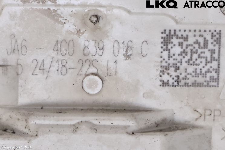 Volkswagen VW TOUAREG CR 18- Låskista-Dörrlås