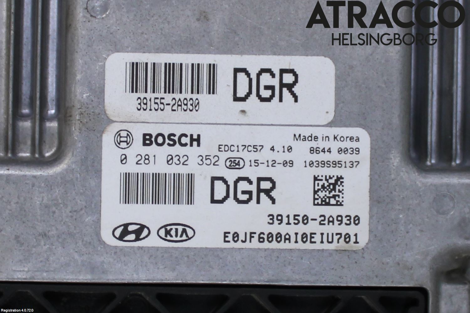 Kia OPTIMA 16-20 Styrenhet Inspump Diesel