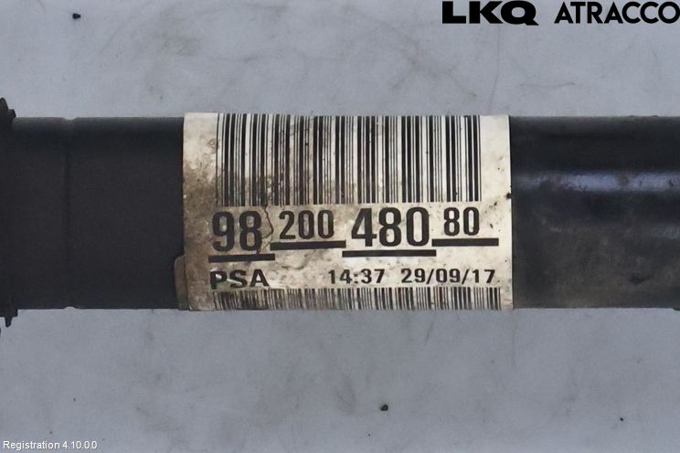 Peugeot EXPERT/E-EXPERT 17- Drivaxel Fram Höger