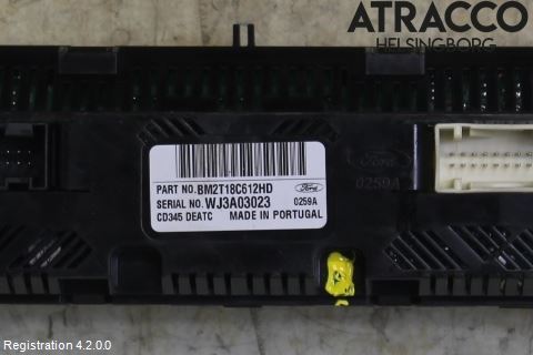 Ford MONDEO 07-15 Ac Styrenhet Ac Manöveren