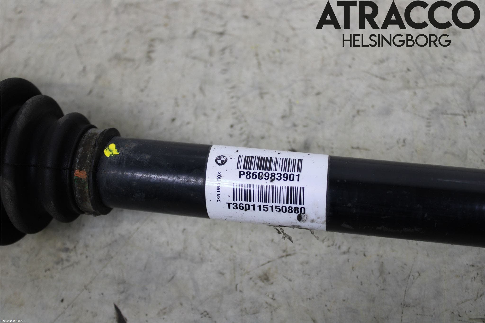 BMW X5 F15 13-18 Drivaxel Bak Höger