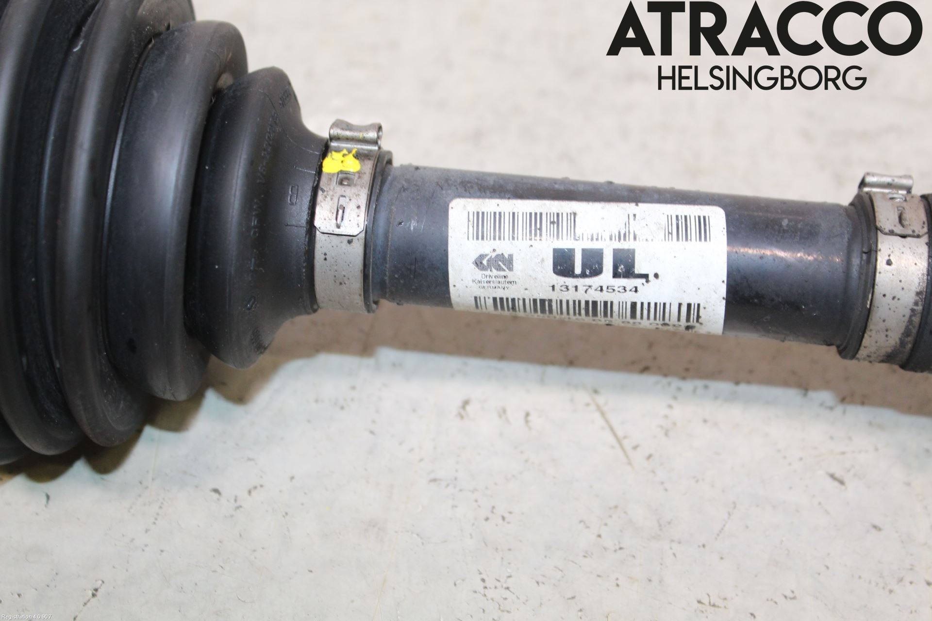 Saab 9-3 VER2/VER3 08-15 Drivaxel Fram Vänster