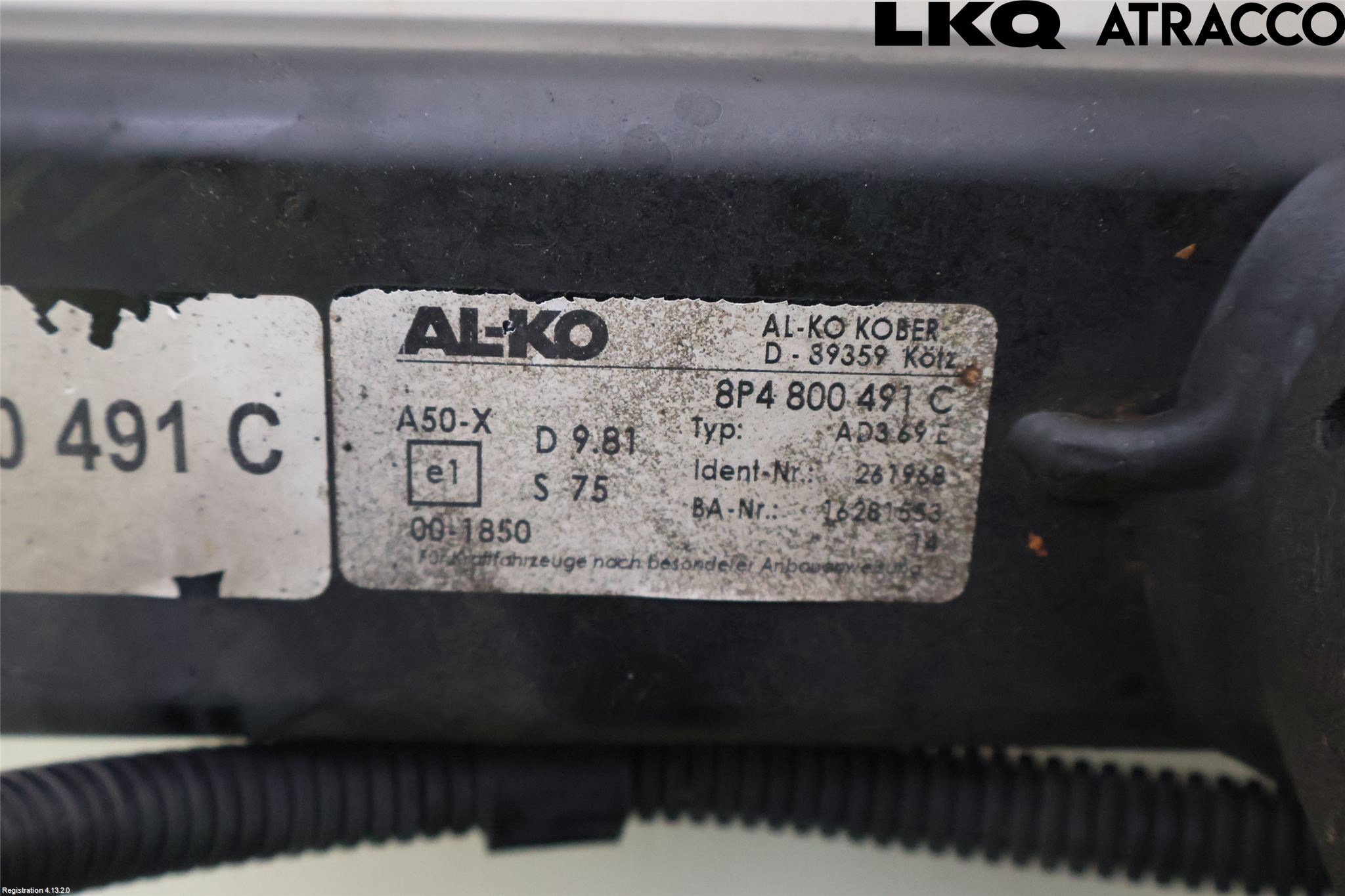 Audi A3/S3 05-13 Dragkrok