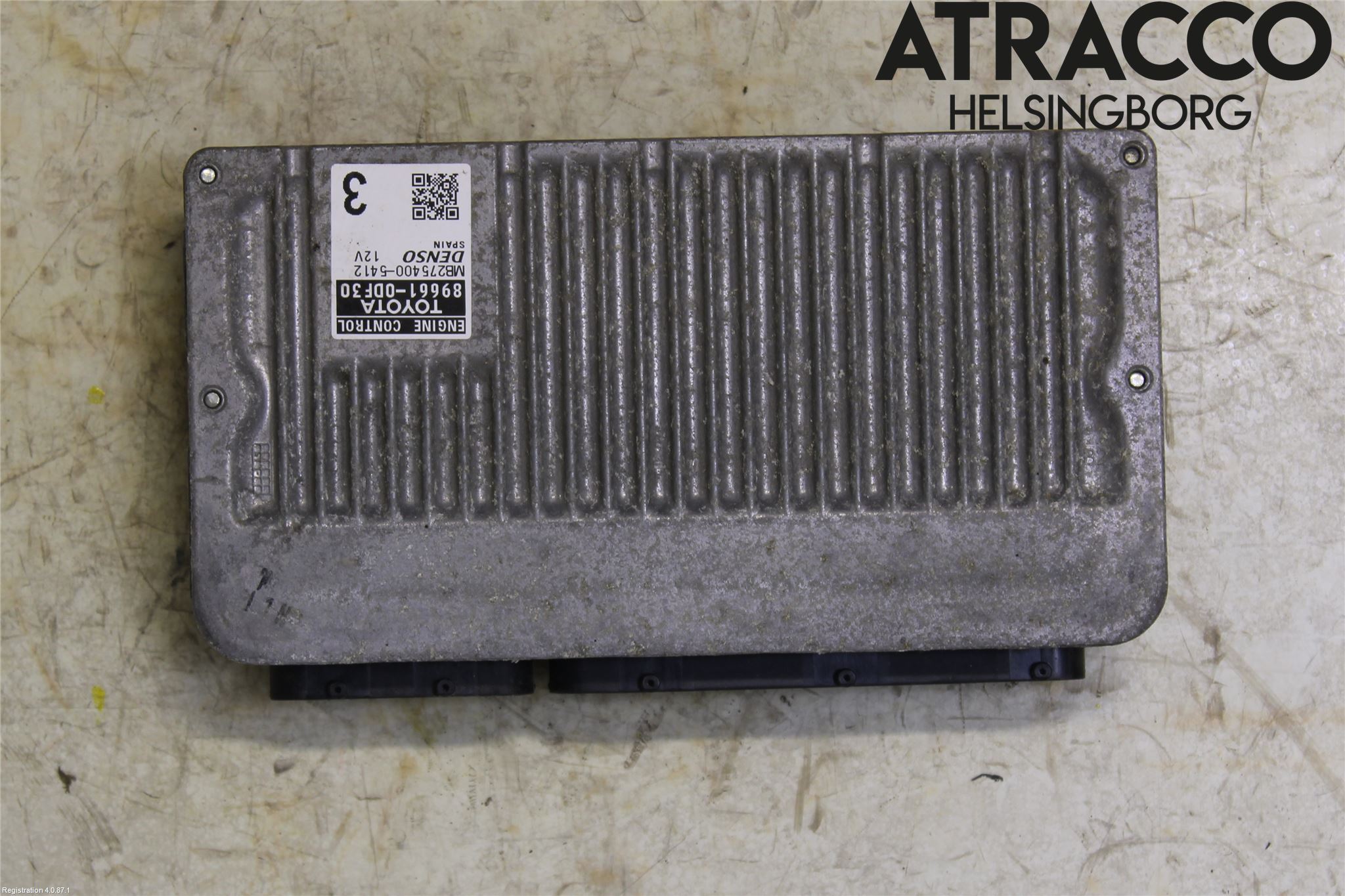 Toyota YARIS XP130 12-14 Styrenhet Insprut Bensin