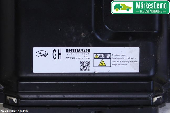 Subaru LEGACY 10-14 Styrenhet Inspump Diesel