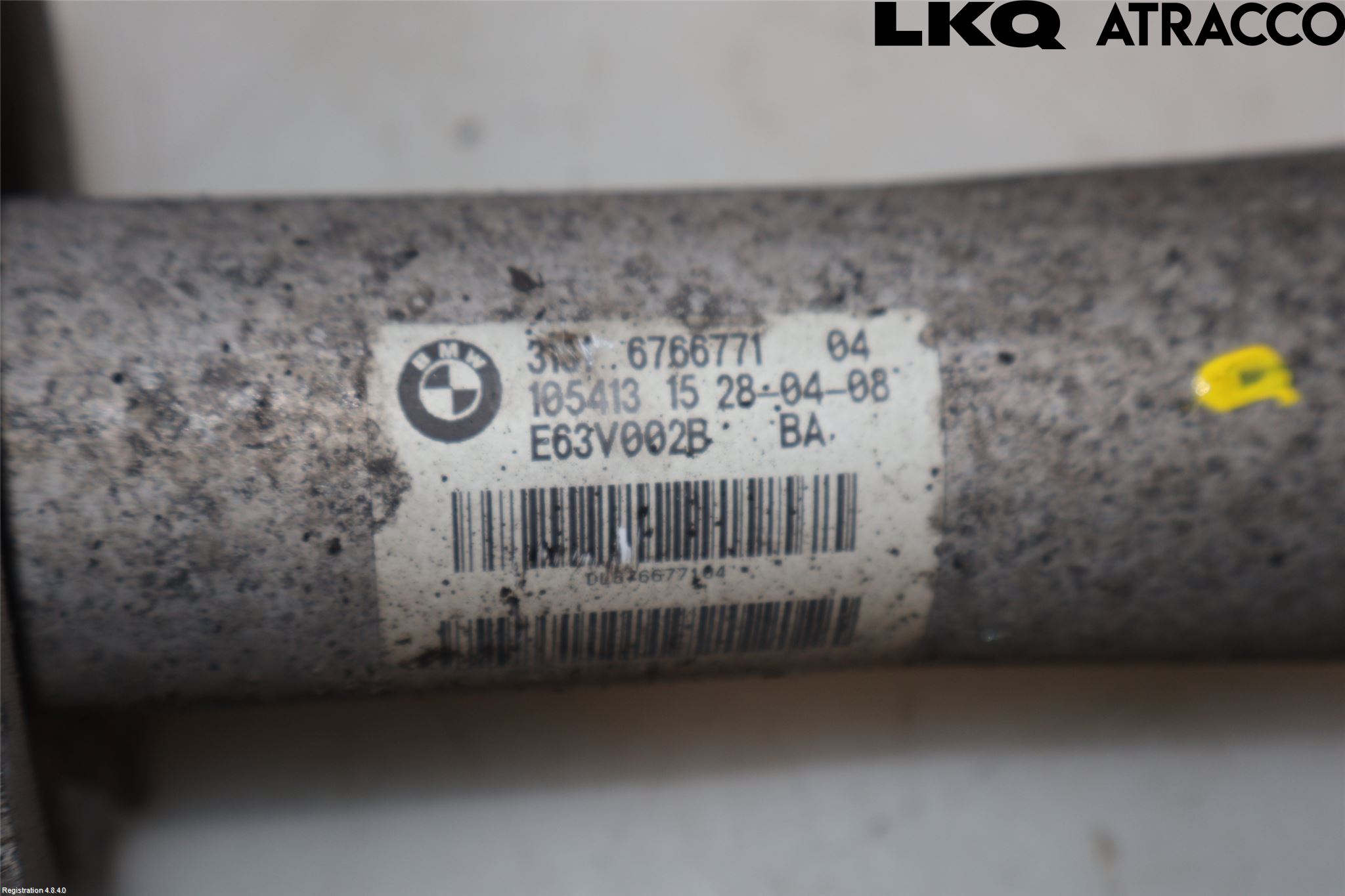 BMW 6 E63/64    02-10 Fjäderben Fram Vänster