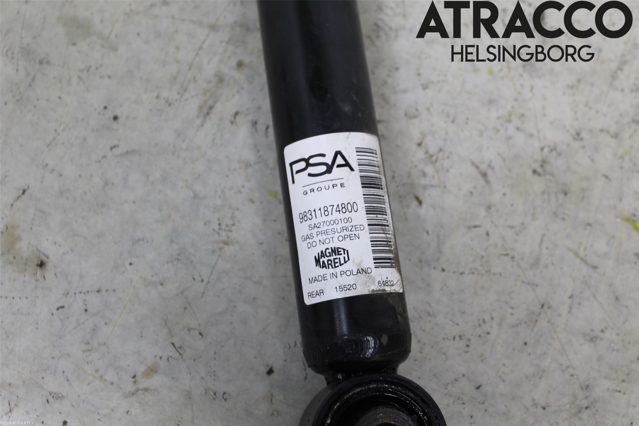 Peugeot 208/E-208 20- Stötdämpare Bak