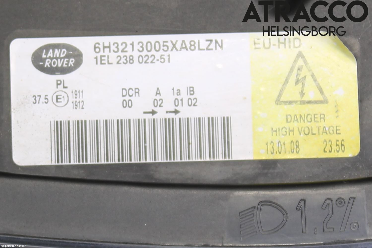 Landrover RANGE ROVER SPORT (L320) 05-09 Strålkastare Vänster