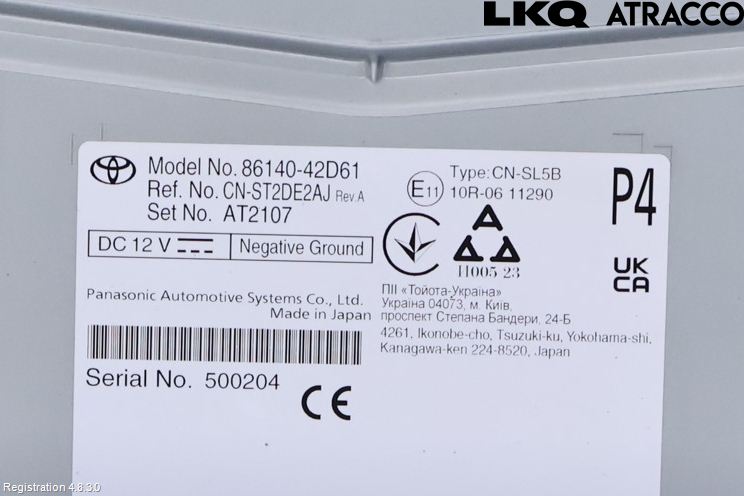 Toyota RAV4 19- Cd Radio - Multimediapanel