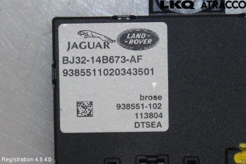 Landrover LAND ROVER RANGE ROVER EVOQUE (L538) 11-18 Styrenhet Baklucka