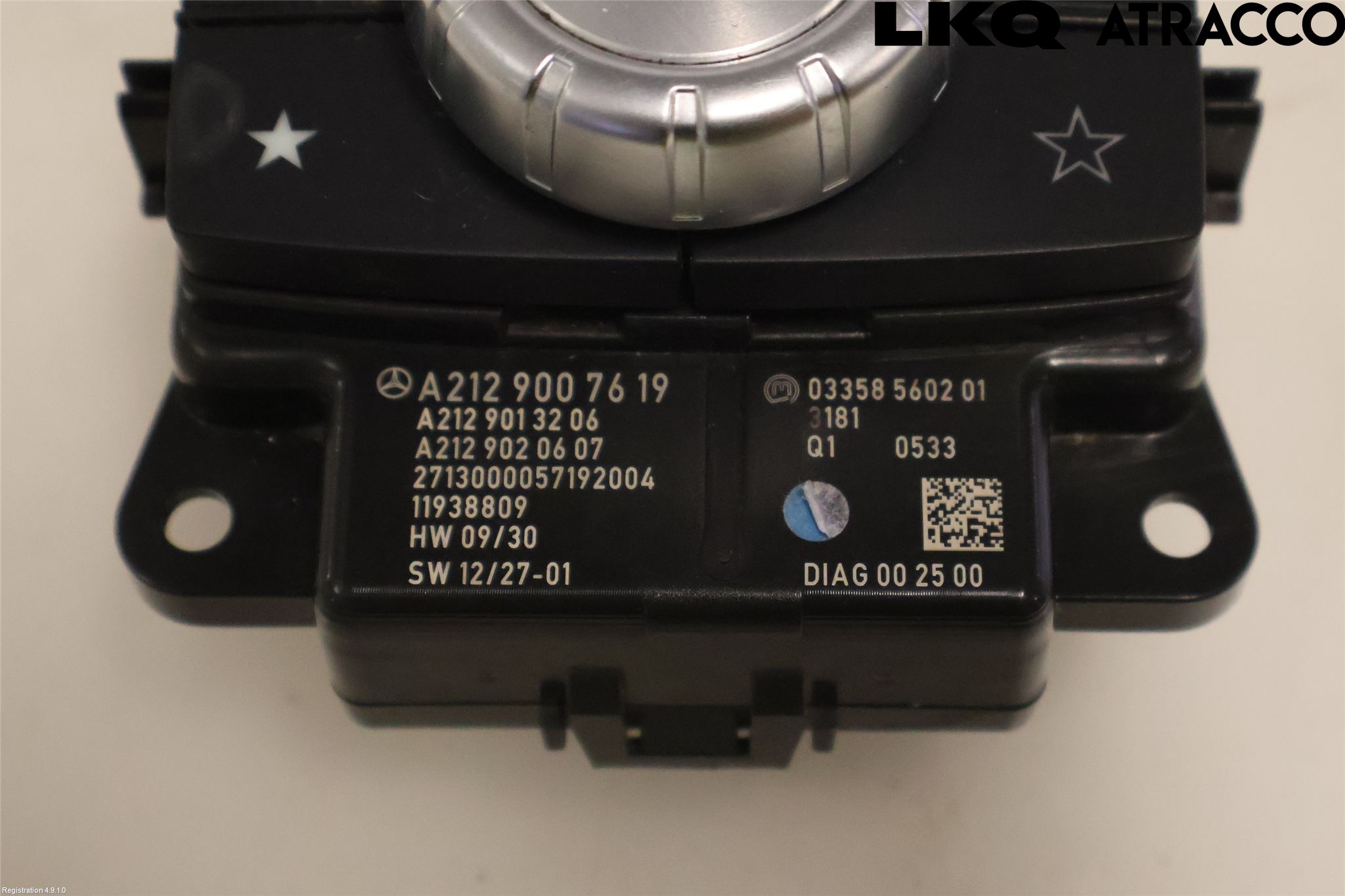 Mercedes-Benz MB E-KLASS (W212) 09-16 Strömställare Multifunktion